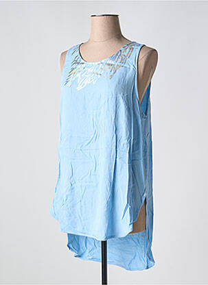 Tunică mâneci lungi albastru COP COPINE femeie