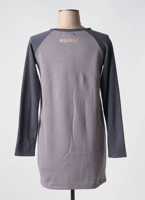 Rochie scurtă gri IKKS femeie