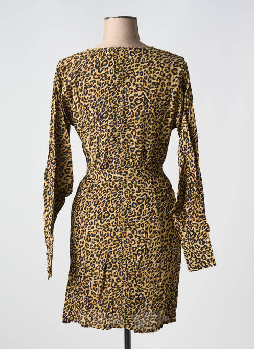 Rochie scurtă bej BIZANCE femeie