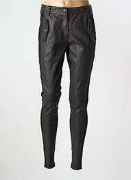 Pantalon slim mărime normală mărime normală negru INNATE femeie