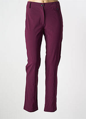 Pantalon slim elasticitate mărime normală violet 3322 femeie