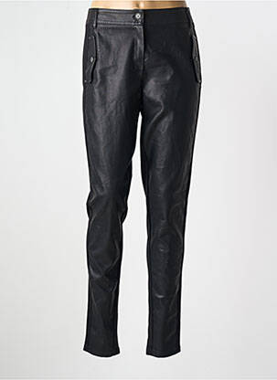 Pantalon slim mărime normală mărime normală negru INNATE femeie