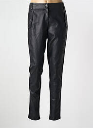 Pantalon slim mărime normală mărime normală negru INNATE femeie