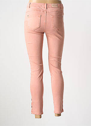 Pantalon slim conic mărime normală roz NAF NAF femeie