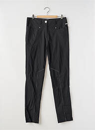 Pantalon slim elasticitate mărime normală negru 3322 femeie