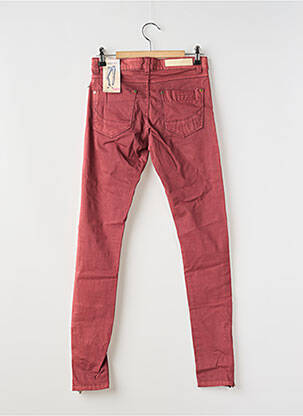 Pantalon slim talie joasă talie joasă roșu ALCOTT femeie