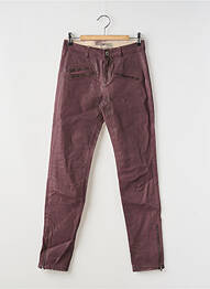 Pantalon slim conic mărime normală violet ET COMPAGNIE femme