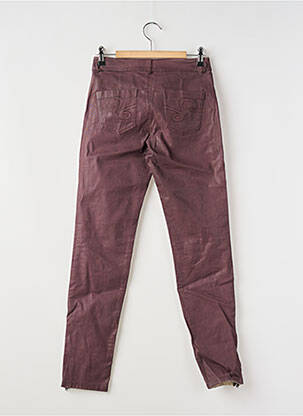 Pantalon slim conic mărime normală violet ET COMPAGNIE femeie