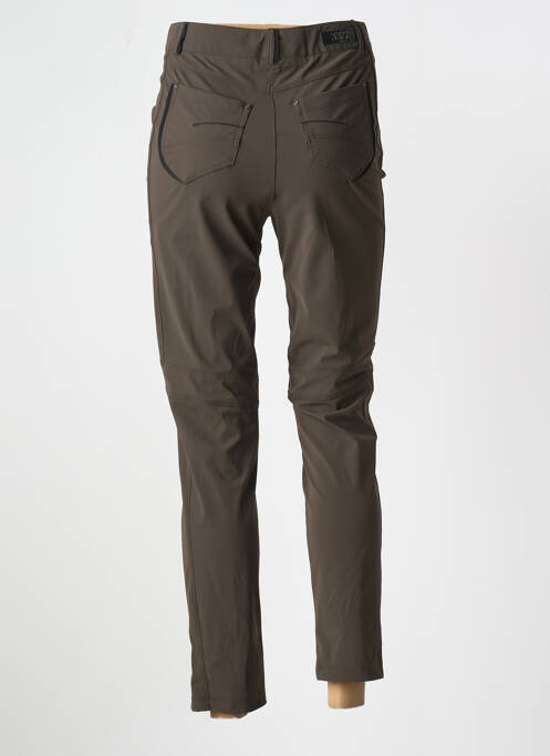 Pantalon slim maro INNATE femeie