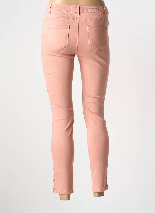 Pantalon slim conic mărime normală roz NAF NAF femme