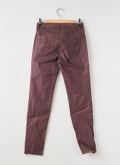 Pantalon slim violet ET COMPAGNIE femeie