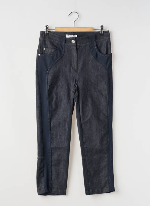 Pantalon trei sferturi croială dreaptă mărime normală albastru MC PLANET BY INNATE femme