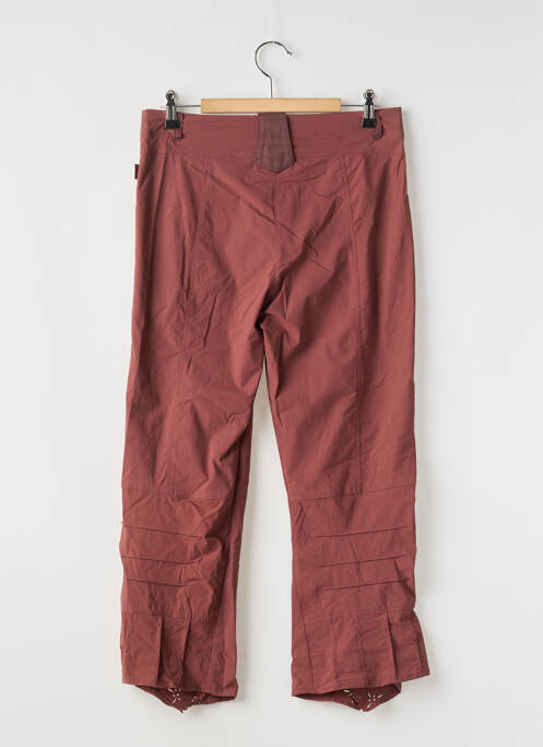 Pantalon trei sferturi croială dreaptă mărime normală roșu DECA femme