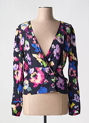 Bluză negru ICHI femeie