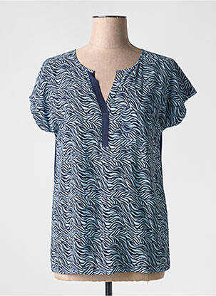 Top albastru FRANSA femeie