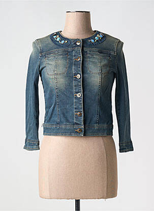 Jachete casual guler rotund albastru SISLEY femeie