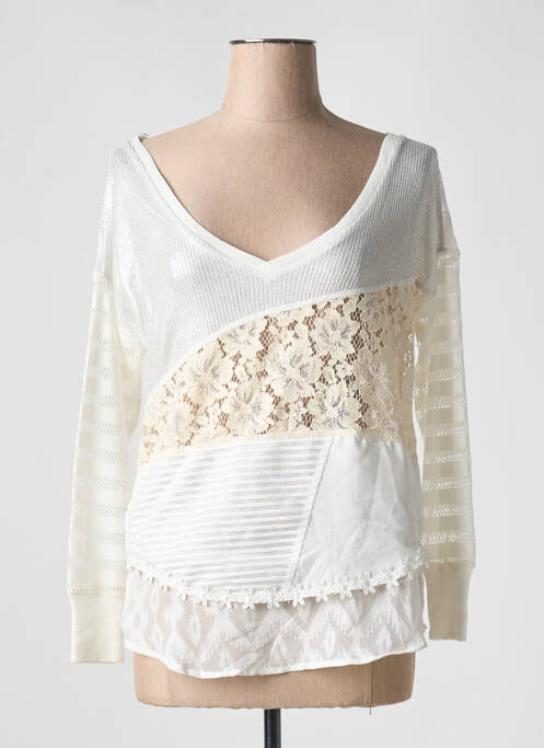 Top alb DESIGUAL femeie