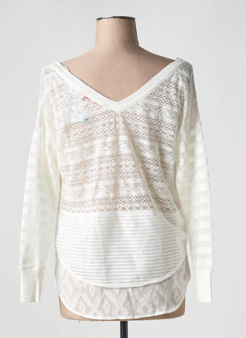 Top alb DESIGUAL femeie