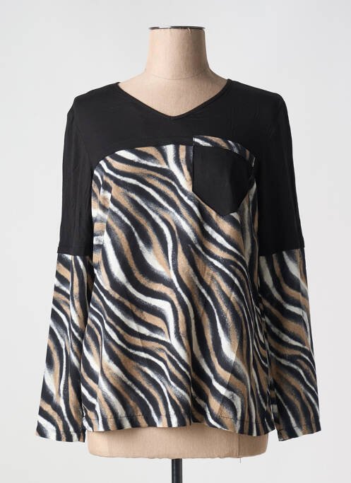 Top negru LILI & CAROLINE femeie