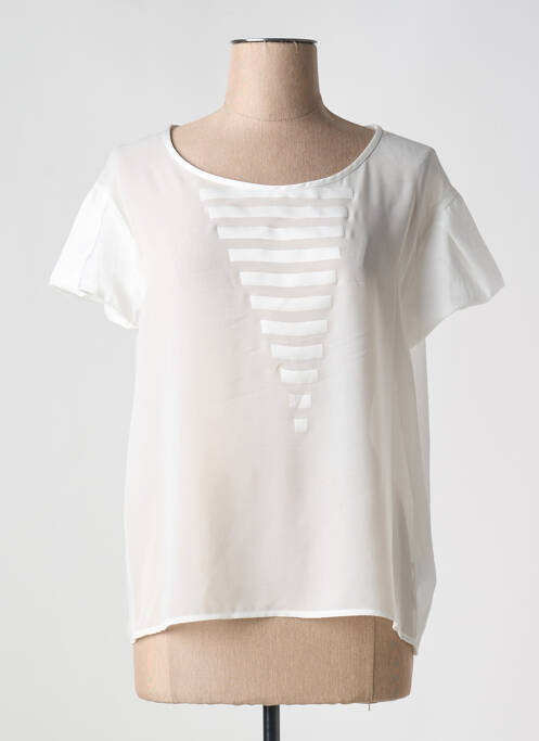 Top alb COP COPINE femeie