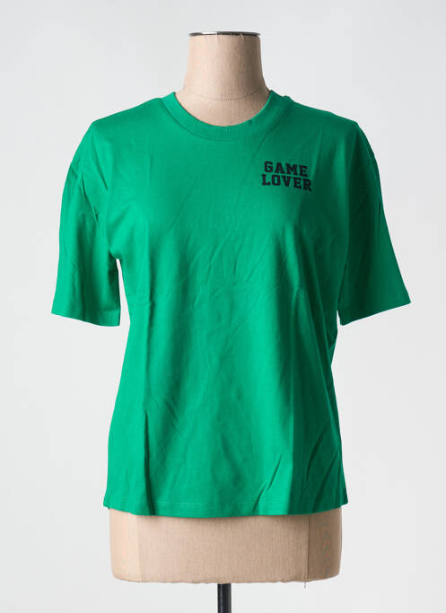 Tricou verde BIZANCE femeie