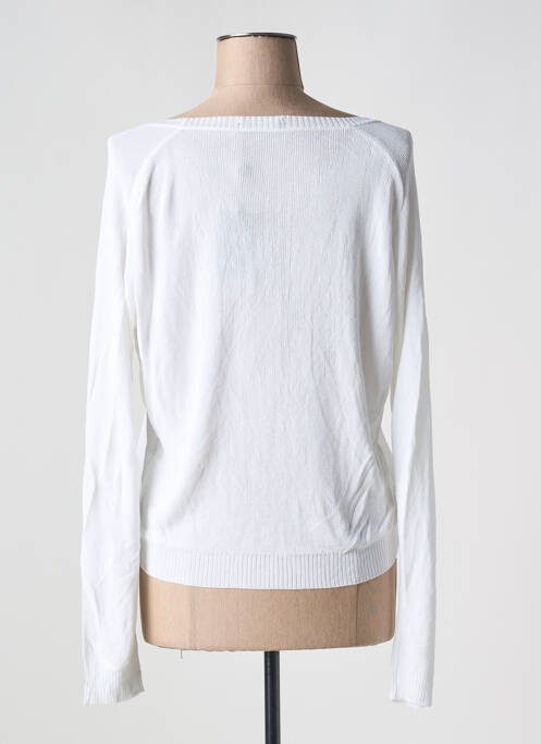 Vestă cu mâneci lungi alb COP COPINE femeie