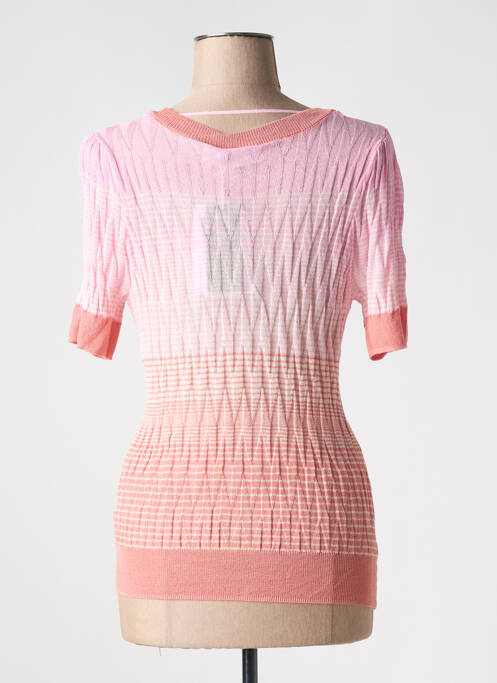 Vestă cu mâneci scurte roz ICHI femeie