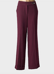 Pantalon drept elasticitate mărime normală violet COP COPINE femeie