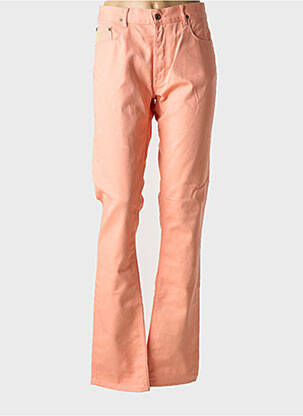 Blugi cu croială dreaptă portocaliu APRIL 77 femeie