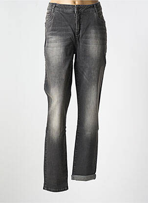 Blugi cu croială slim gri GINA LAURA femeie