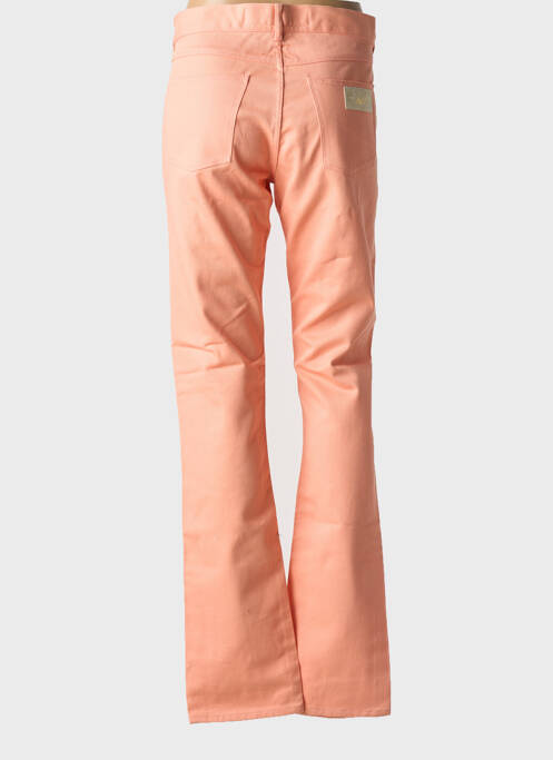 Blugi cu croială dreaptă portocaliu APRIL 77 femeie