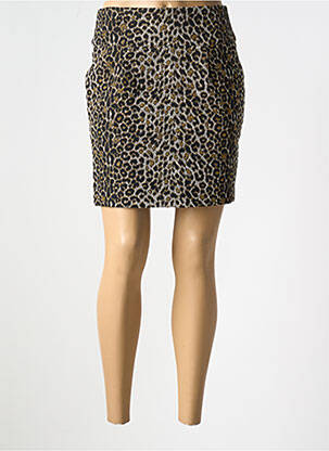 Fustă scurtă negru NAF NAF femeie