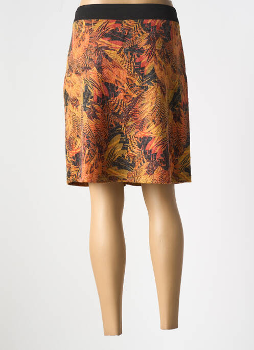 Fustă scurtă maro LILI & CAROLINE femeie