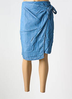 Fustă midi albastru ONE STEP femeie