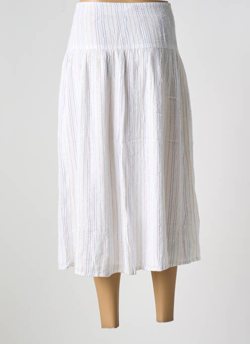 Fustă lungă alb BIZANCE femeie