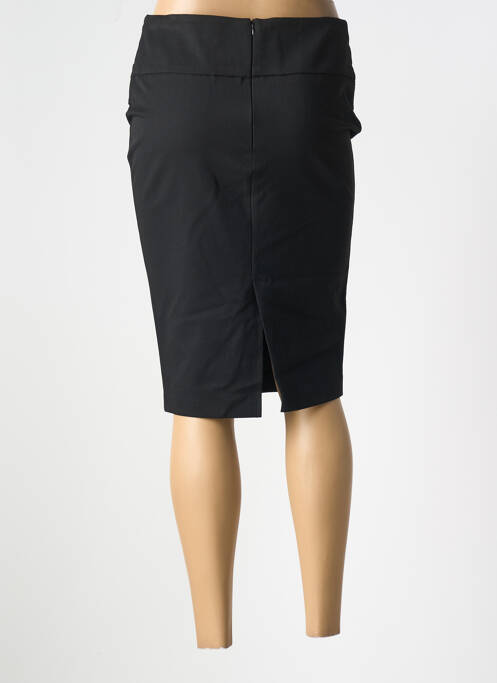 Fustă midi negru MISS TIC femeie