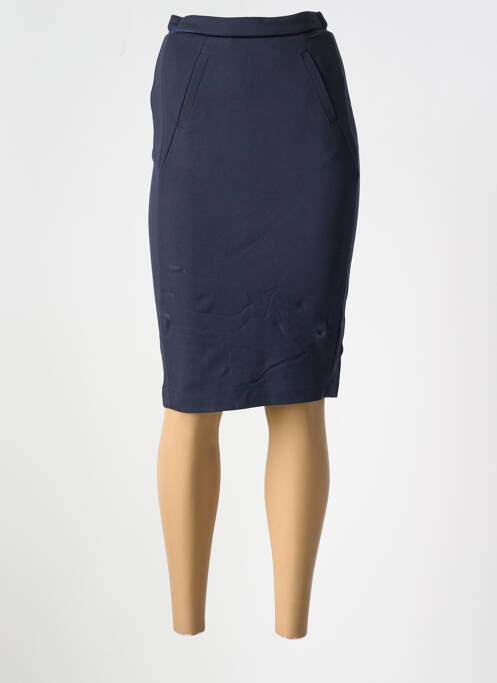 Fustă midi albastru ONE STEP femeie