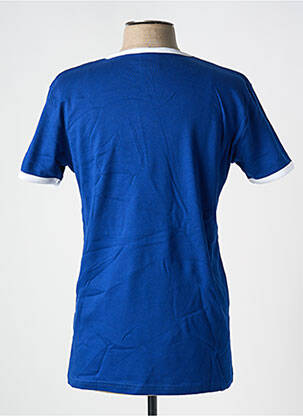 Tricou croială dreaptă mâneci scurte albastru LOGOSHIRT bărbat
