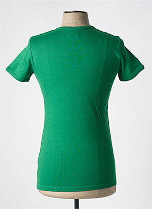 Tricou croială dreaptă mâneci scurte verde LOGOSHIRT bărbat