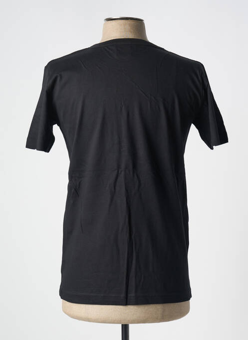 Tricou negru LOGOSHIRT bărbat