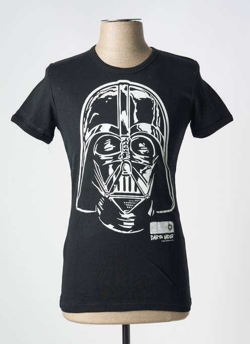 Tricou negru LOGOSHIRT bărbat