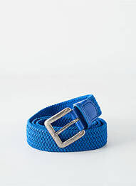 Curea efect material satinat albastru JACK & JONES unisex
