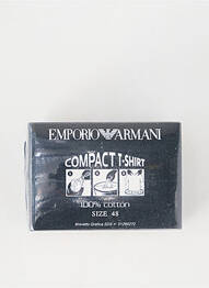 Tricou croială cambrată mâneci scurte negru EMPORIO ARMANI homme