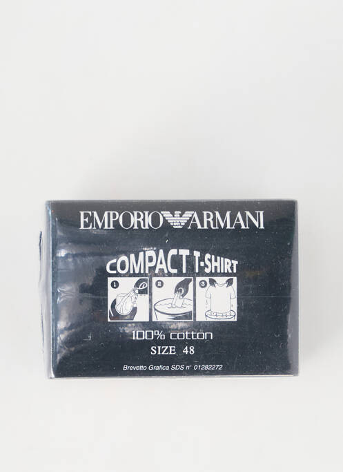 Tricou negru EMPORIO ARMANI bărbat