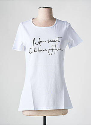 Tricou alb LES BONHEURS DE SOPHIE femeie