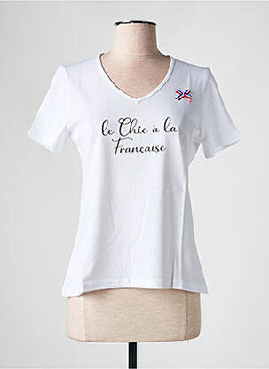 Tricou alb LES BONHEURS DE SOPHIE femeie