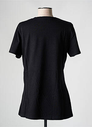 Tricou serigrafie mâneci scurte negru LES BONHEURS DE SOPHIE femeie
