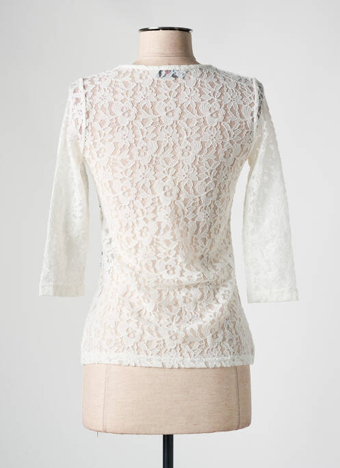 Top alb LES BONHEURS DE SOPHIE femeie