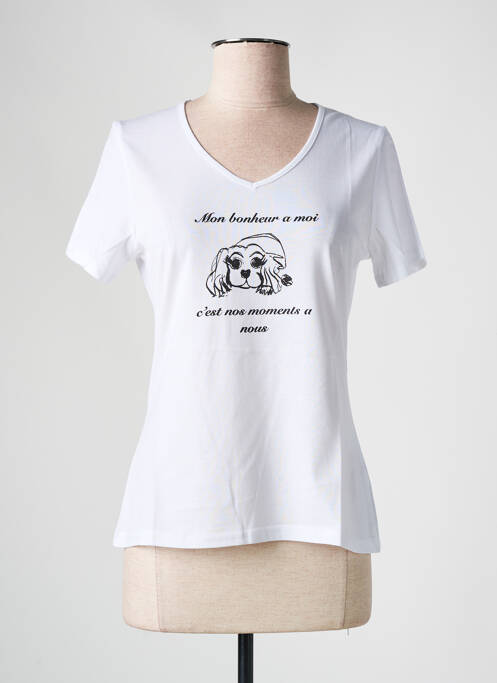 Tricou alb LES BONHEURS DE SOPHIE femeie