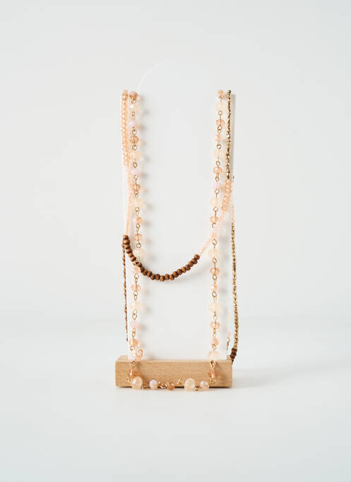 Colier lung roz TATA GISELE femeie